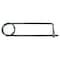 Midwest Fastener Safety Pin, 0.120 in Dia, 2-3/4 in Usable Lg, 2-3/4 in Shank Lg, 6 PK 930024 - alternate 1